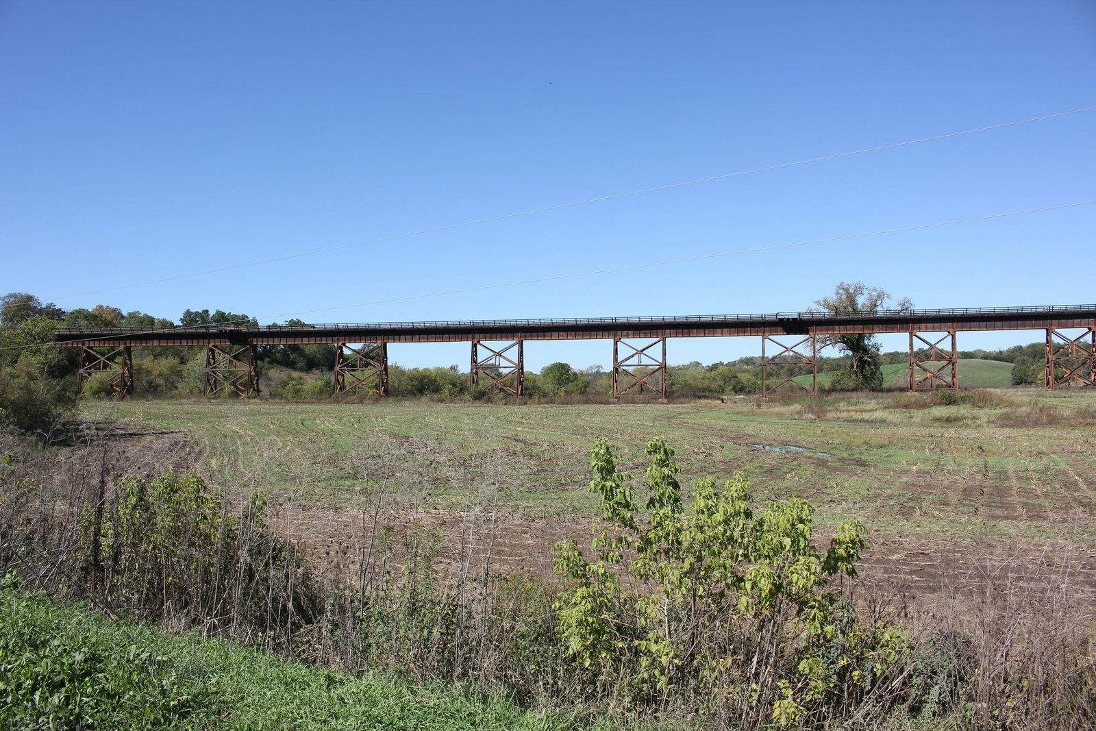 West end of viaduct